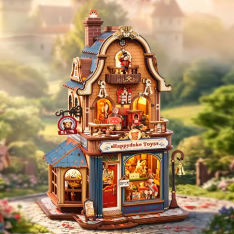 Lighting Room Decor Items - Nowy model do składania Robotime -