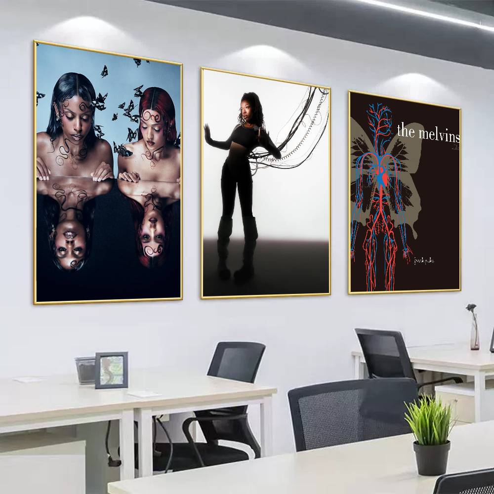 Nova Decor & Lighting Julestjerne - Plakat Band N-Nova T-Twins Parasites Butterflies