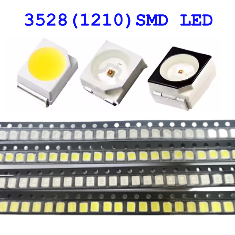 Orange Lighting Decor - 100 szt./2000 szt./Lot 3528 1210 Dioda