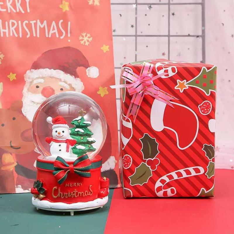 Decor Timeless Lighting - Snowman Crystal Ball Dekoration