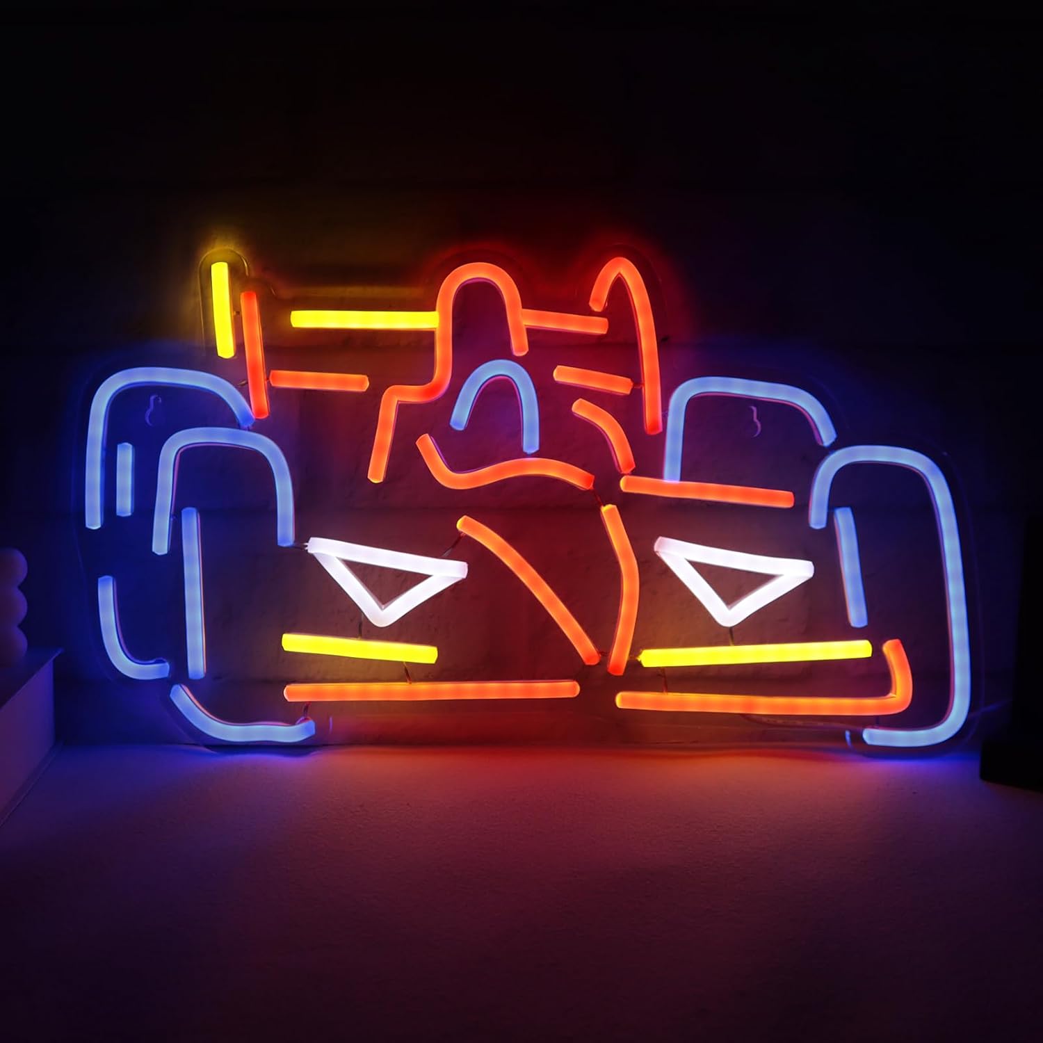 Decor Kart Lighting - Samochody Formuły Neonowe znaki Gokart Neonowy