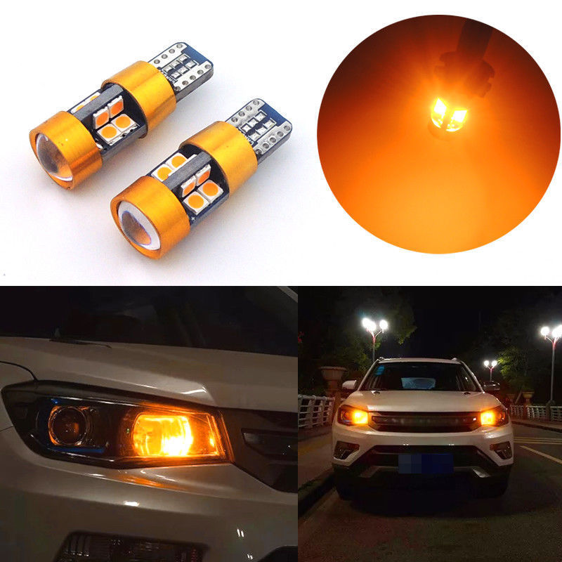 Orange Lighting Decor - Zestaw żarówek sygnalizacyjnych LED 3030 12V