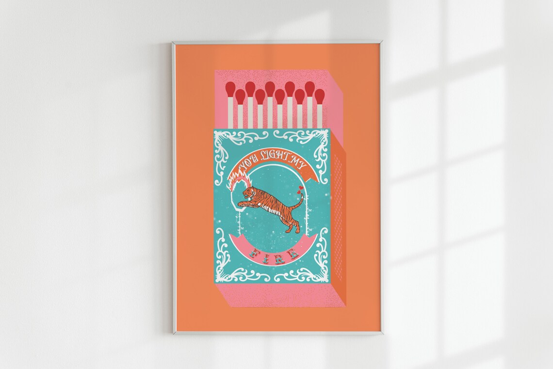 You Light My Fire Orange Match – Orange Lighting Decor recenzja i cena