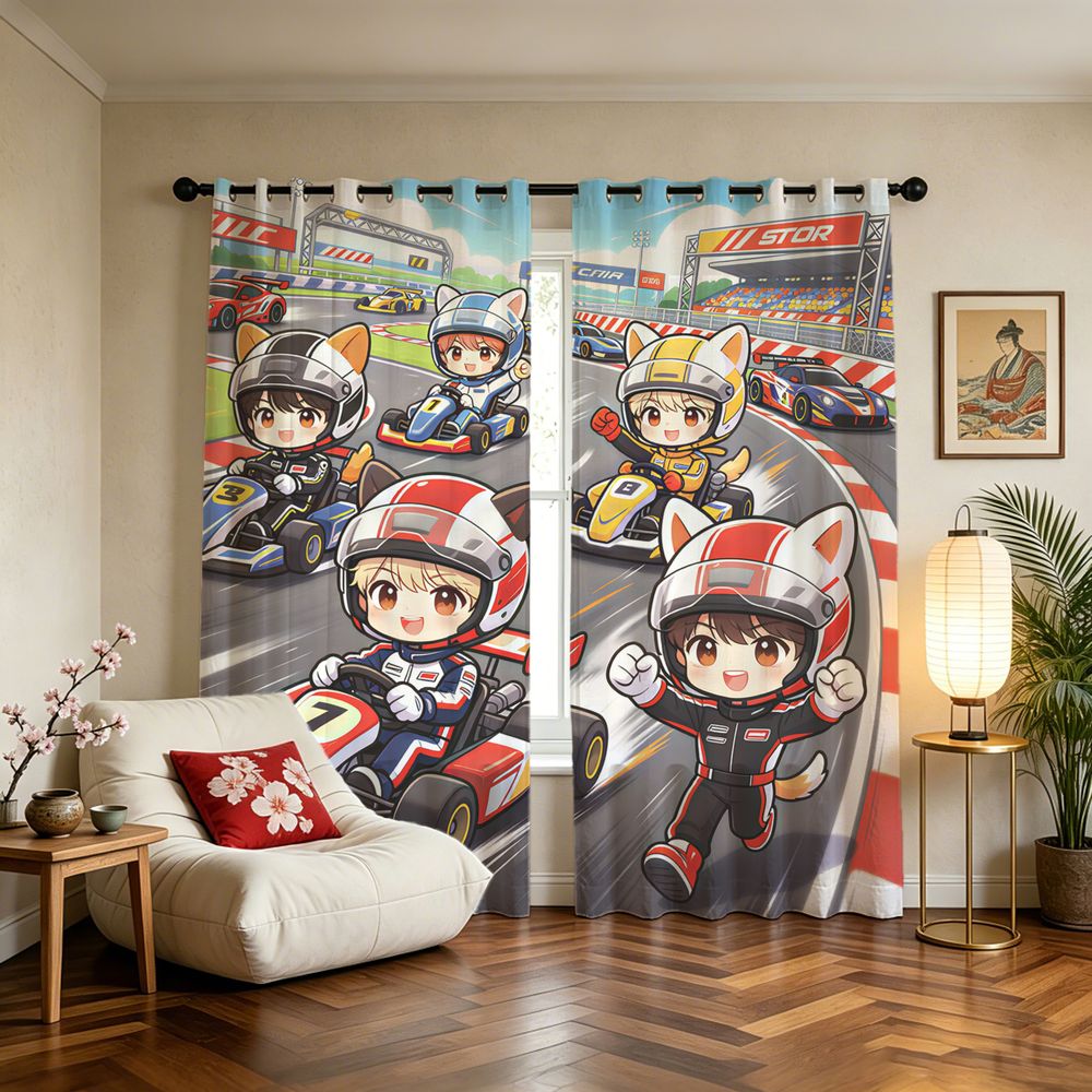 Zasłony z cyfrowym nadrukiem z – Decor Kart Lighting recenzja i cena