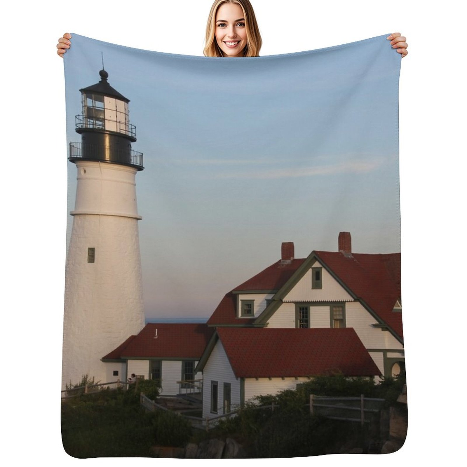 Koc z motywem Portland Head Li – Lighting Home Decor Ideas recenzja i cena