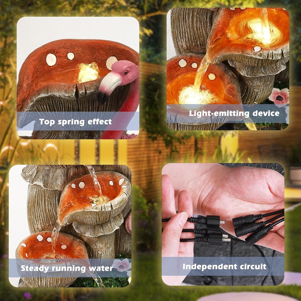 5-poziomowy wodospad ogrodowy  – Lighting Decor For House recenzja i cena