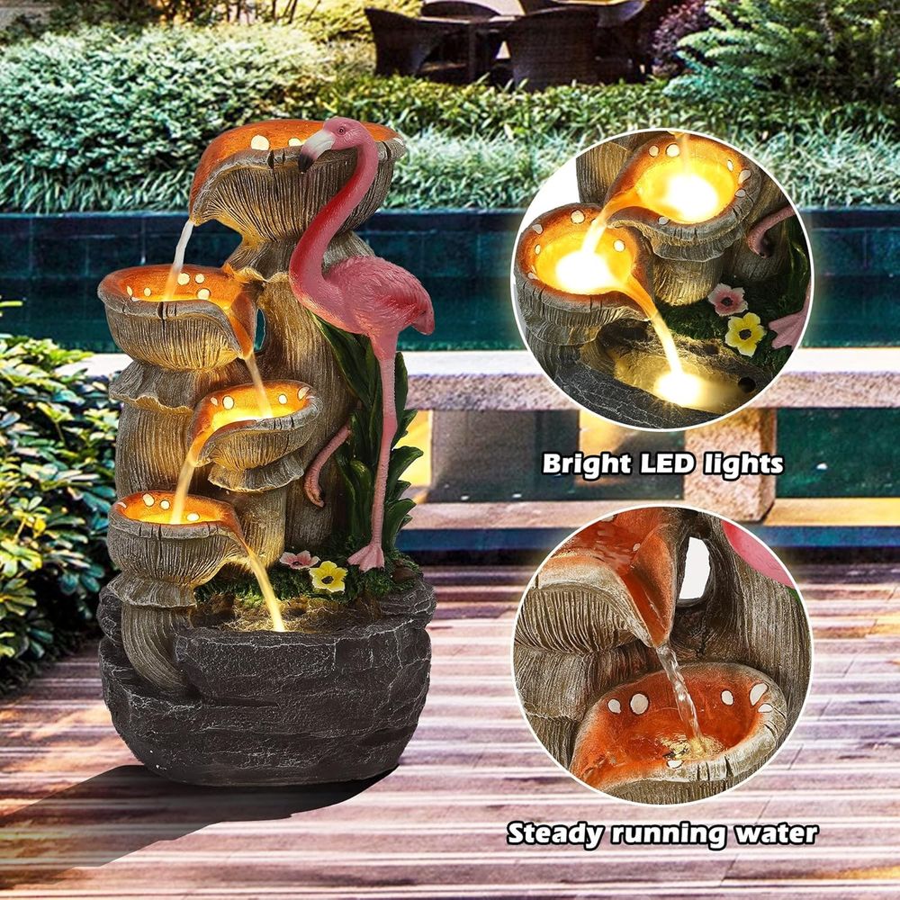 5-poziomowy wodospad ogrodowy  – Lighting Decor For House recenzja i cena
