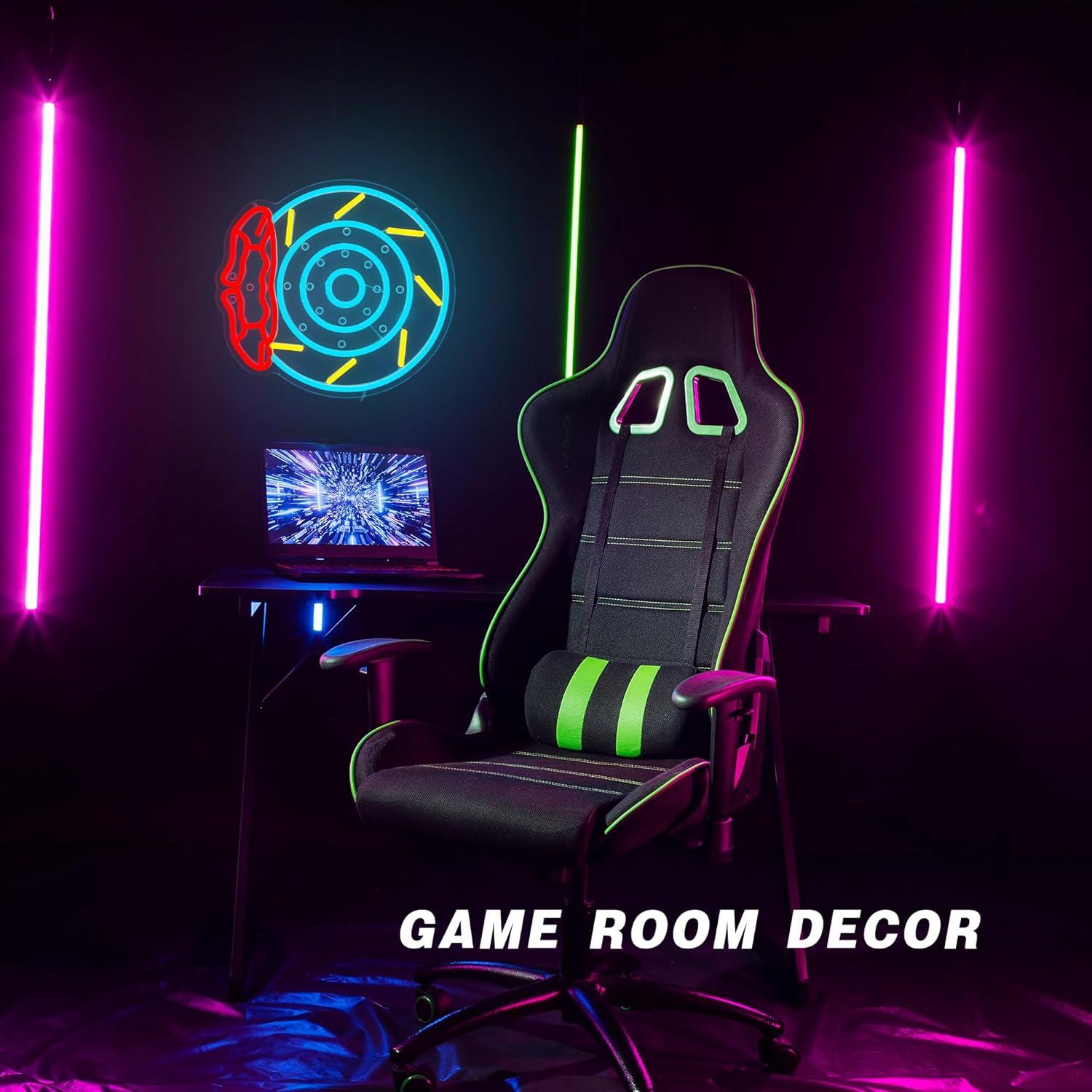 Neonowy Znak LED Klocki Hamulc – Garage Lighting Decor recenzja i cena