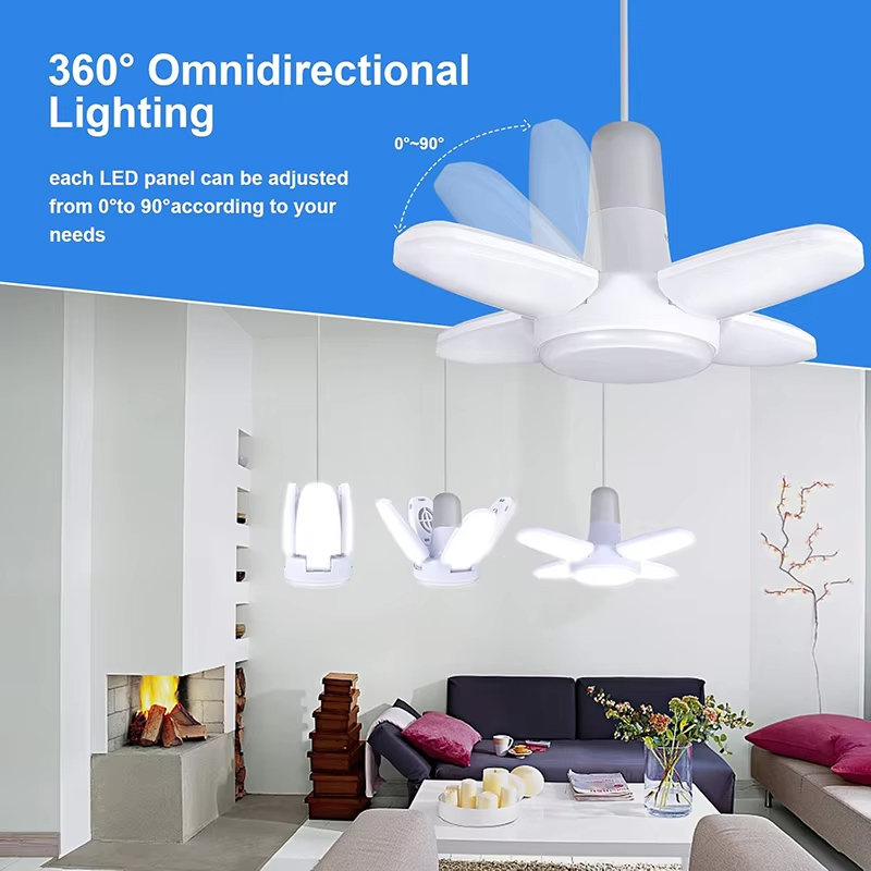 Żarówka LED w kształcie wachla – Garage Lighting Decor recenzja i cena