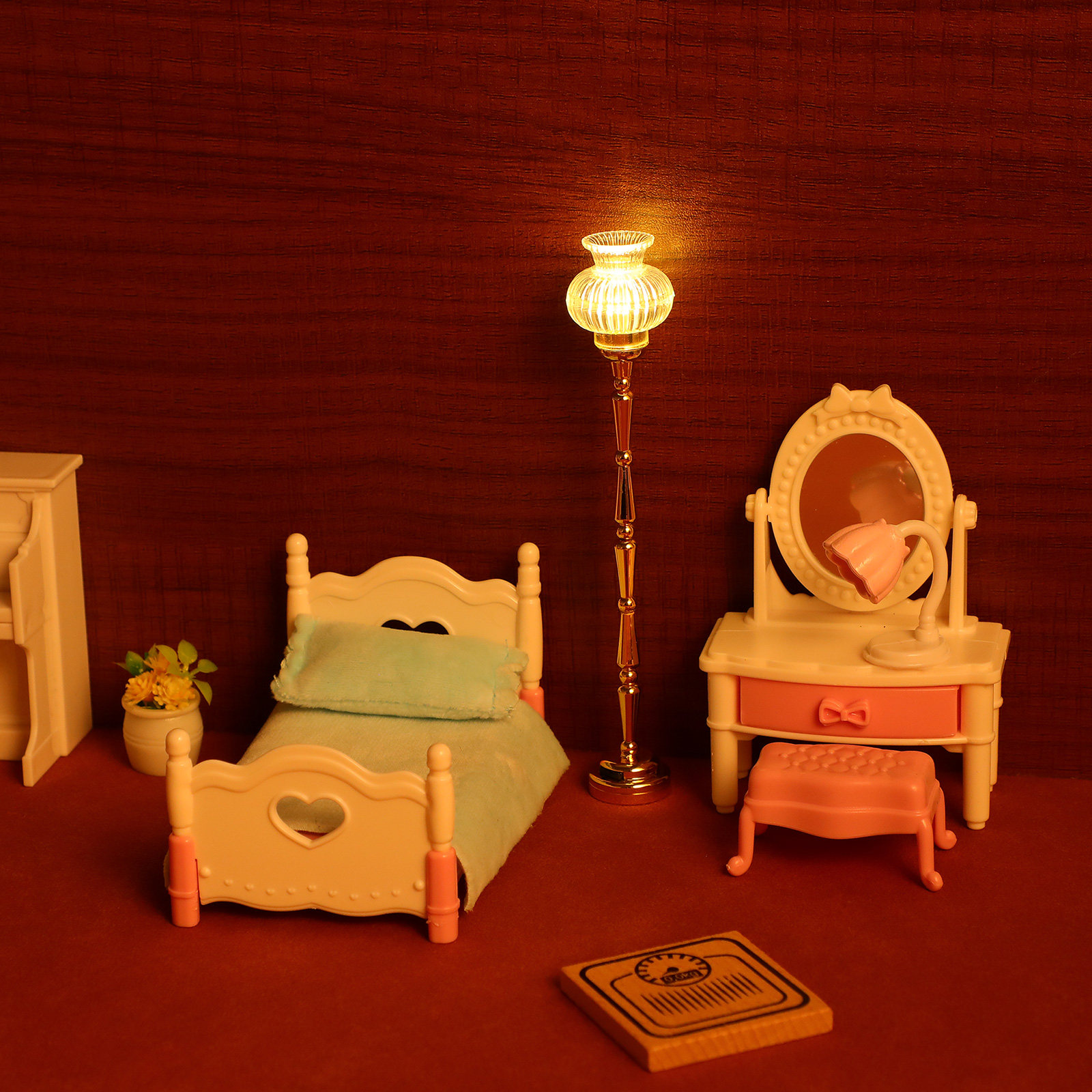Miniaturowa lampa podłogowa do – Lighting Decor For House recenzja i cena