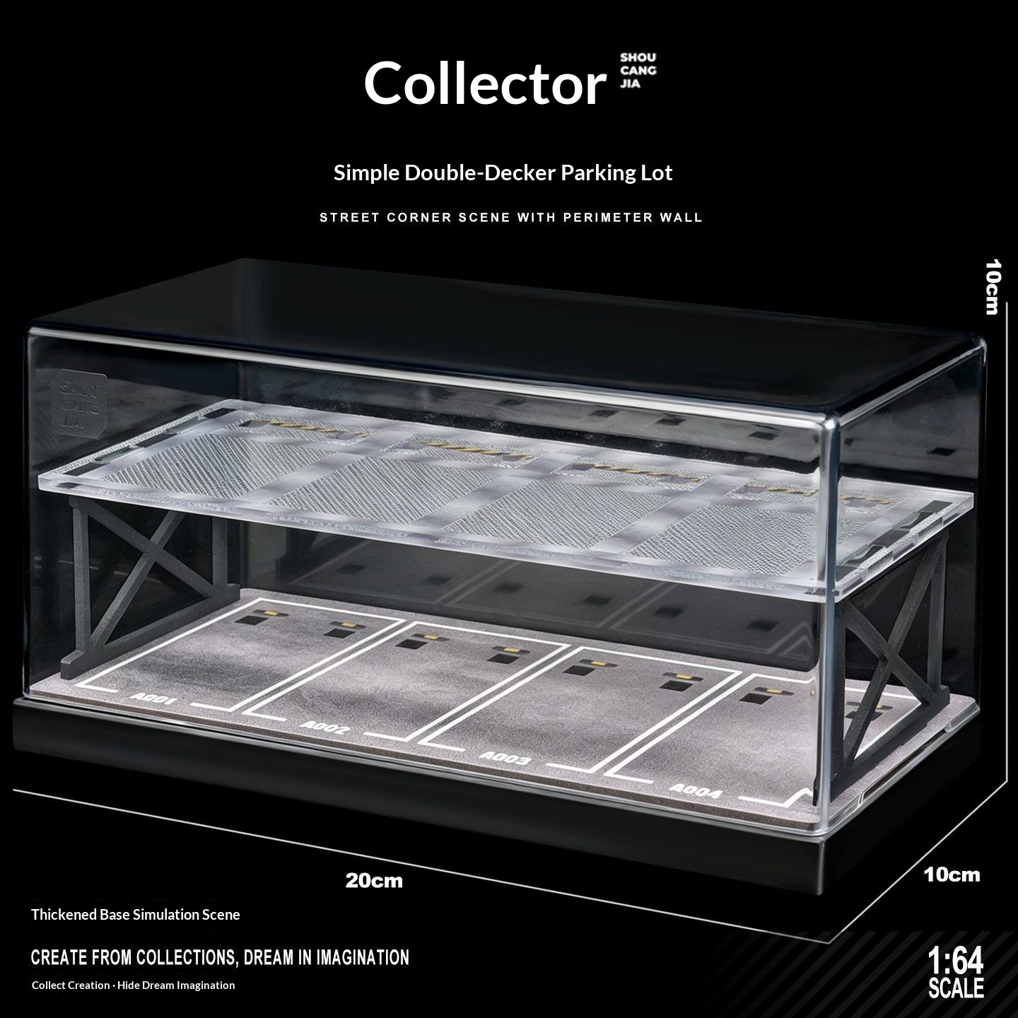 Diorama parkingu dwupiętrowego – Garage Lighting Decor recenzja i cena