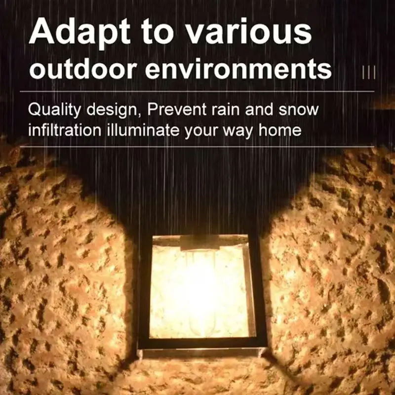 Zewnętrzna solarna lampa ścien – Garage Lighting Decor recenzja i cena