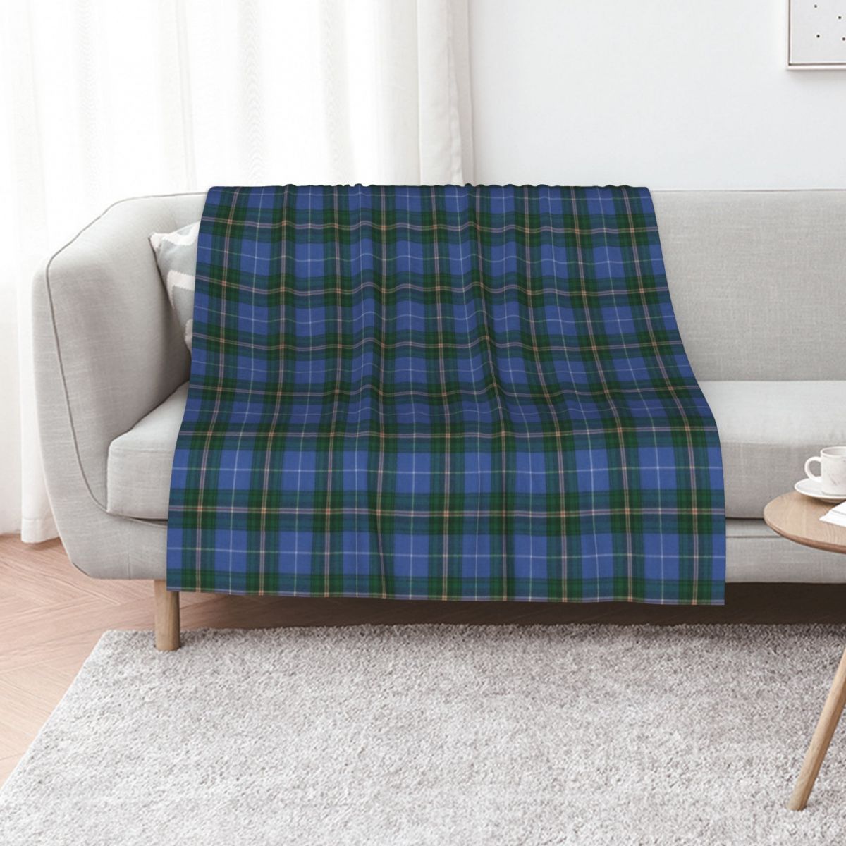 Koc z wzorem tartanu, charakte – Nova Decor & Lighting Julestjerne recenzja i cena