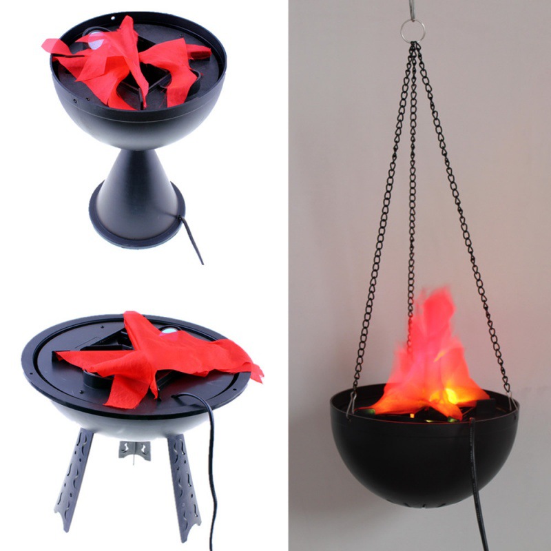 Lampa 3D z efektem płomienia,  – Lighting Decor For House recenzja i cena