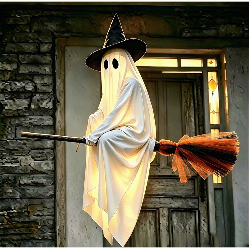 Halloweenowe latające miotły i – Lighting Decor For House recenzja i cena