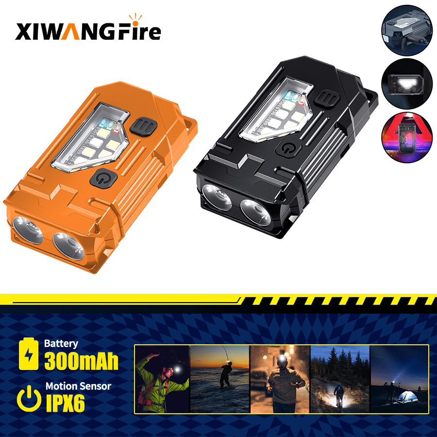 Mini Latarka EDC na Breloczku  – Orange Lighting Decor recenzja i cena