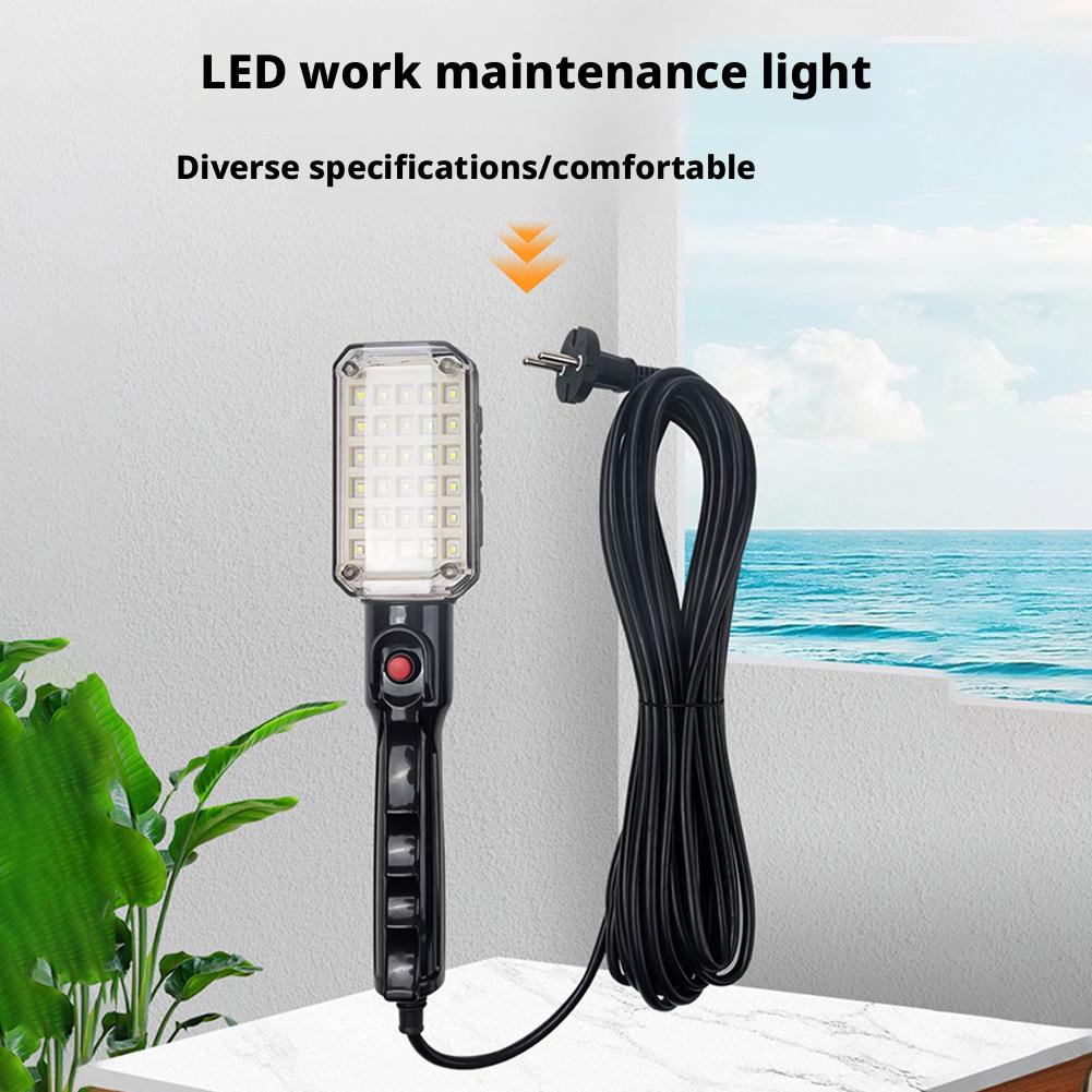 Lampa robocza LED o wysokiej j – Garage Lighting Decor recenzja i cena