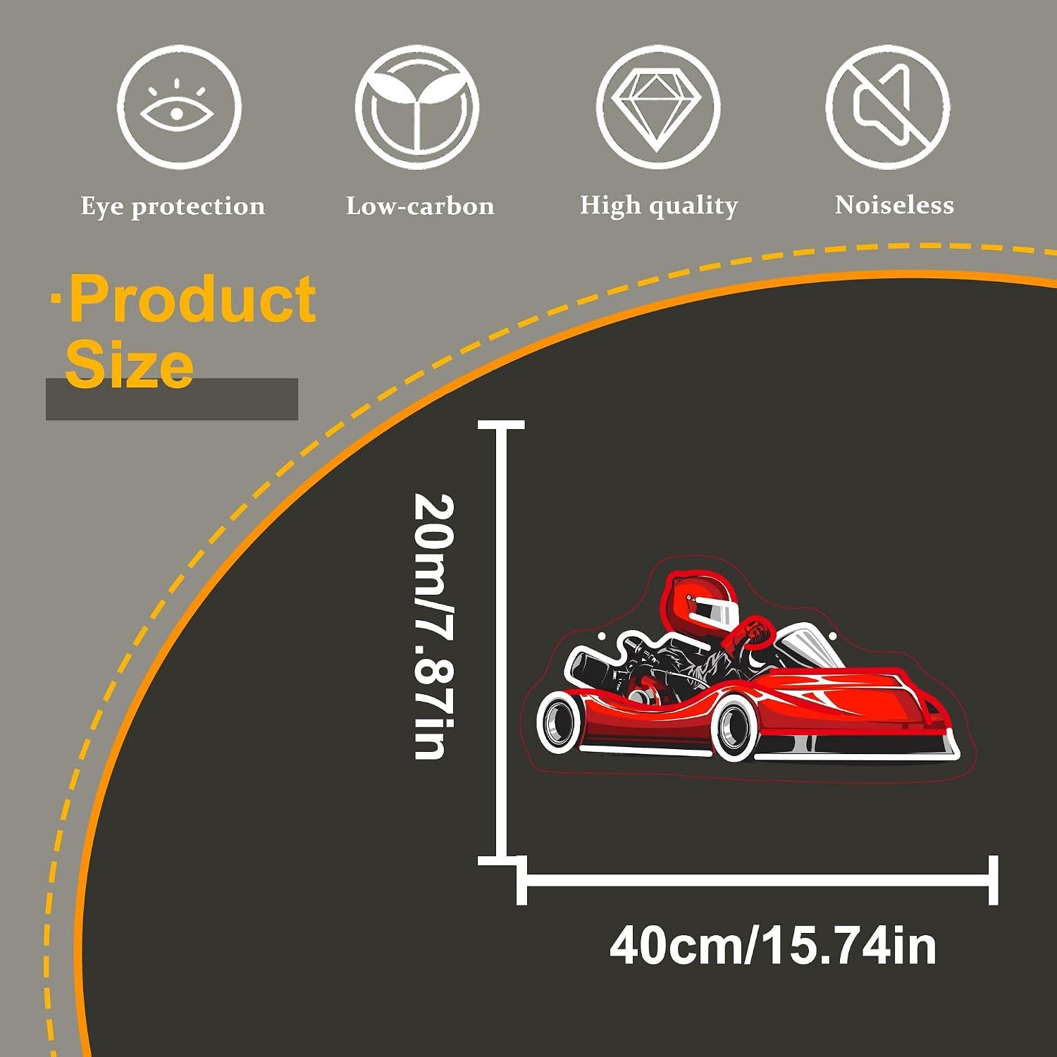 Neonowy Znak Go Kart Racer, Śc – Decor Kart Lighting recenzja i cena