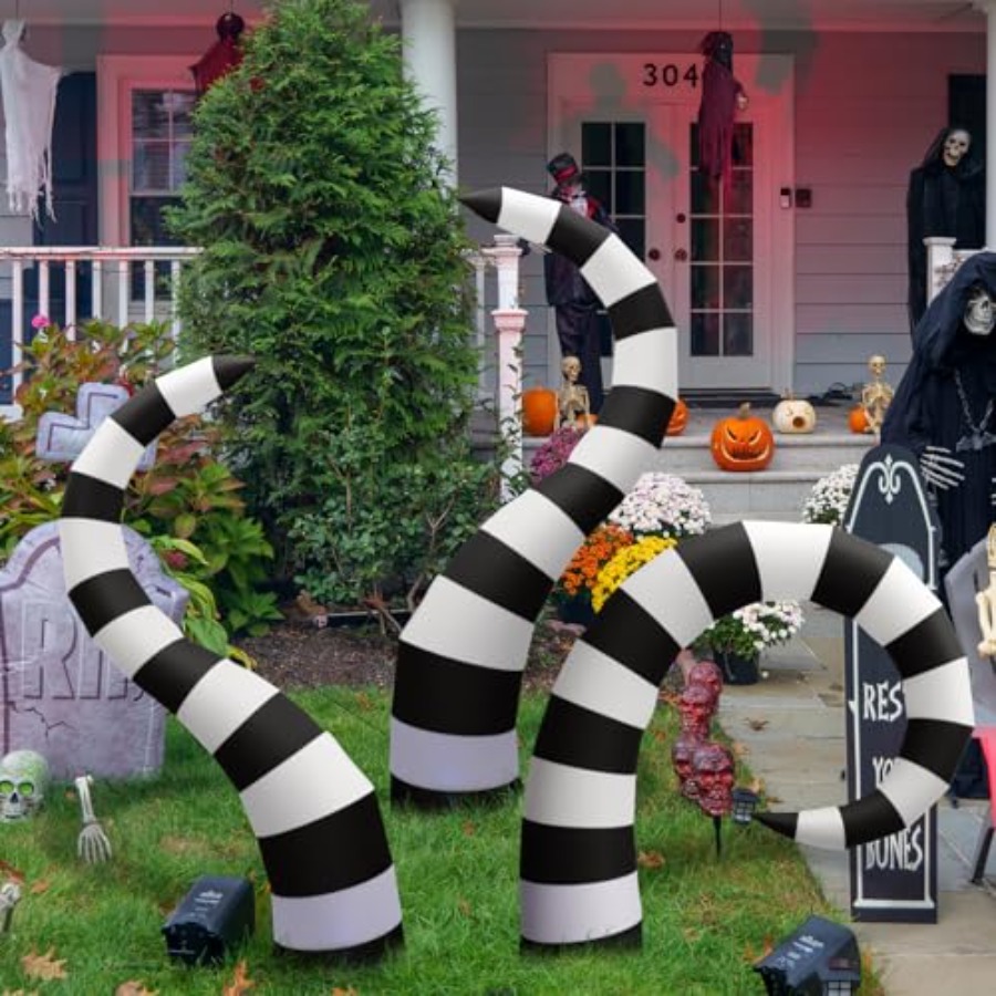 Dekoracje na Halloween do ogro – Orange Lighting Decor recenzja i cena
