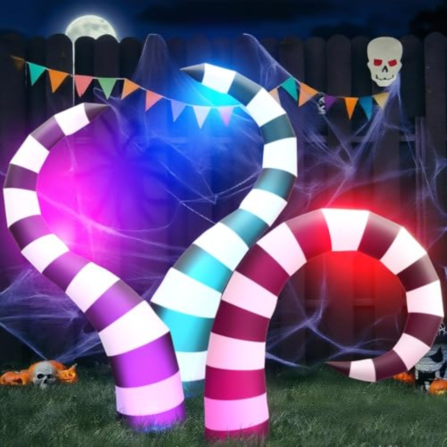 Dekoracje na Halloween do ogro – Orange Lighting Decor recenzja i cena